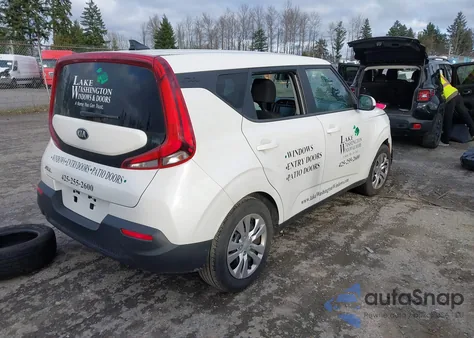 2021 Kia Soul Lx from USA, damaged, VIN KNDJ23AU2M7786866